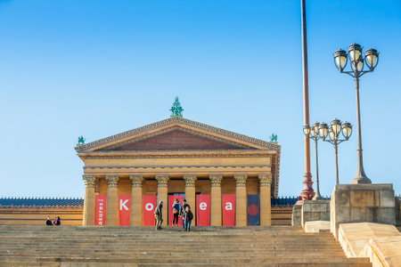 PHILADELPHIA - FEB 27:  The Philadelphia Pennsylvania Museum of Art on February 27, 2014. It is...