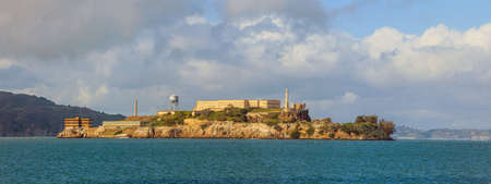 Alcatraz Island in San Francisco, USA.の写真素材