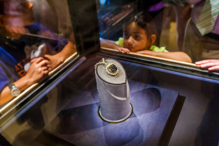 WASHINGTON,DC- APRIL 10: Interior of National Museum of National History on April 10, 2014.It is a natural history museum administered by the Smithsonian Institution at the National Mall.
のeditorial素材