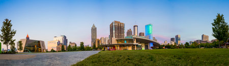 Atlanta - August 4 : World of Coca-Cola museum on August 4, 2014. It opened to the public on May 24, 2007のeditorial素材