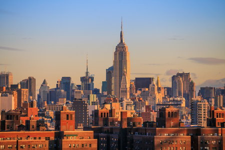 New York City Skyline USAのeditorial素材