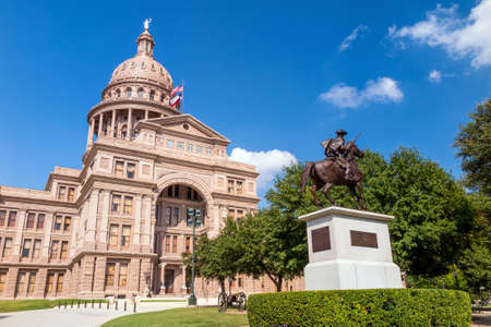 Texas State Capitol Building in Austin, TX.の写真素材