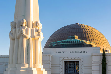 LOS ANGELES - OCTOBER 25: Griffith Observatory on October 25, 2014 It is a facility in Los Angeles,...