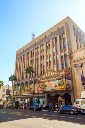 LOS ANGELES - OCTOBER 25: Dolby Theatre (Kodak Theatre) is home of Academy Awards (popularly known as the Oscars) as seen in Los Angeles (Hollywood) on October 25, 2014のeditorial素材