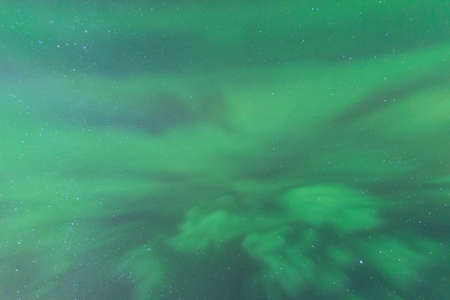 Aurora Borealis abstract background, northern lights in Icelandの写真素材