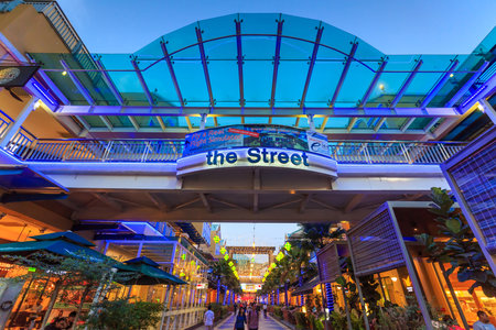 Malaysia, Selangor JUNE 26 : The Curve shopping mall on June 26, 2015 Located in Mutiara Damansara,...