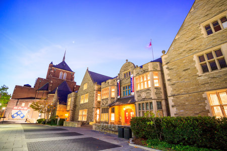 PHILADELPHIA - OCT 20: The University of Pennsylvania on October 20, 2015. The University of Pennsylvania (commonly referred to as Penn or UPenn)のeditorial素材