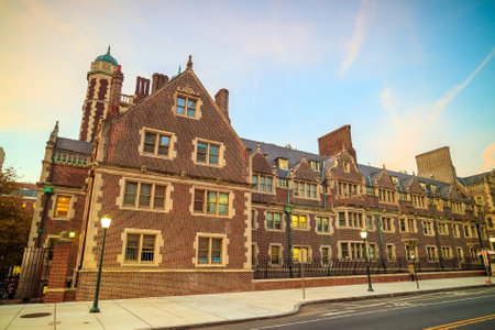 University of Pennsylvania in Philadelphia, Pennsylvania USAのeditorial素材