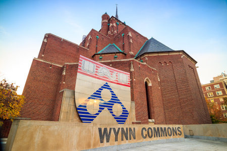 PHILADELPHIA - OCT 20: The University of Pennsylvania on October 20, 2015. The University of Pennsylvania (commonly referred to as Penn or UPenn)のeditorial素材