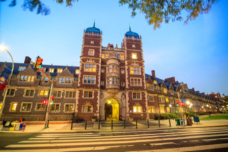 University of Pennsylvania in Philadelphia, Pennsylvania USAのeditorial素材