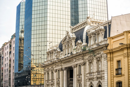 Plaza de las Armas square in Santiago, Chileのeditorial素材
