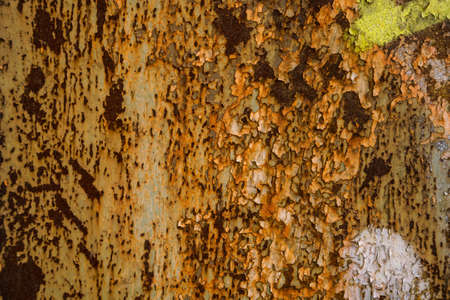 Abstract background from vintage metal wallの写真素材