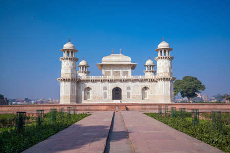 Itimad-ud-Daulah or Baby Taj in Agra Indiaの写真素材