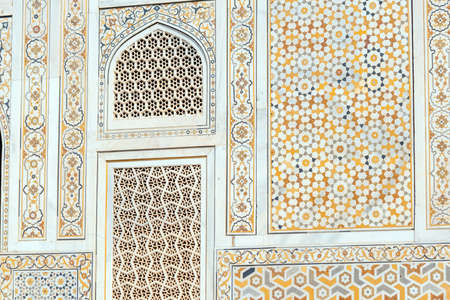 Itimad-ud-Daulah or Baby Taj in Agra Indiaの写真素材