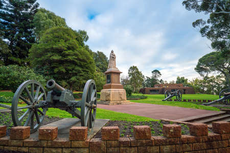 Kings Park, a large park in the city of Perth Australiaの写真素材