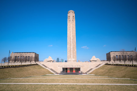 World War II National Memorial Kansas City, MO USA