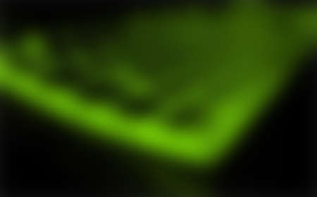 Green blurred background, green bokeh abstract light backgroundの写真素材