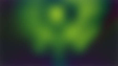 Green blurred background, green bokeh abstract light backgroundの写真素材