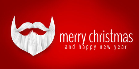 Merry Christmas background. Holiday's Background with Season Wishes, website banner, Christmas banner.の写真素材
