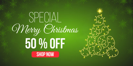 Merry Christmas background. Holiday's Background with Season Wishes, website banner, Christmas banner.の写真素材