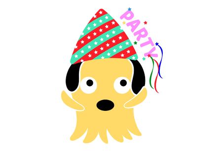 Cartoon Yellow Monsterのイラスト素材