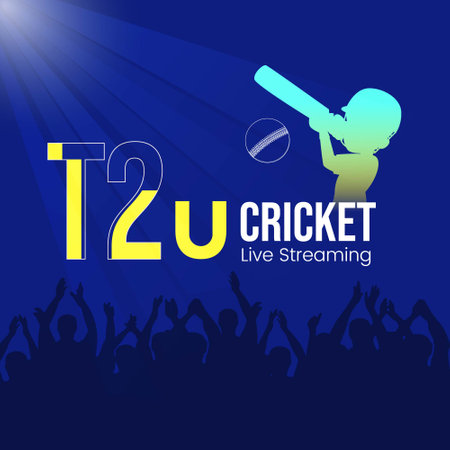 Banner design template of T20 Cricket championship.のイラスト素材