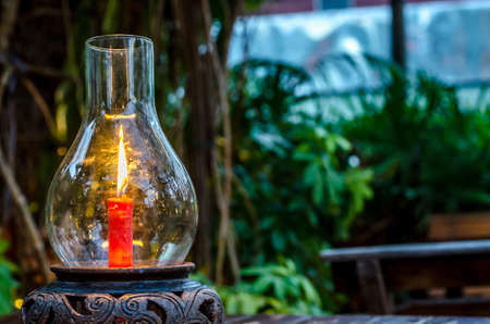 Candle light in body spaの写真素材