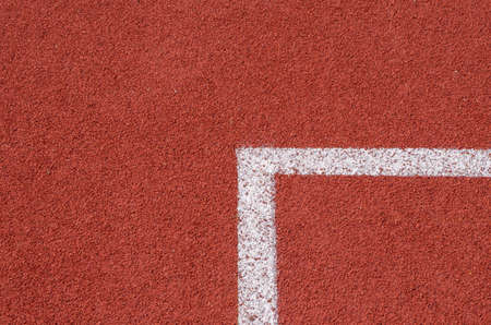 conner of running track ,
