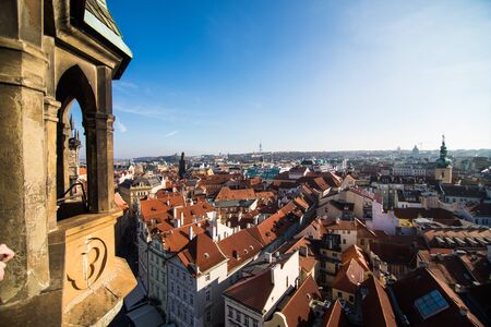 13 November 2016, Prague, Chezh Republic. View of Prague like a point of turistic destinationsの写真素材