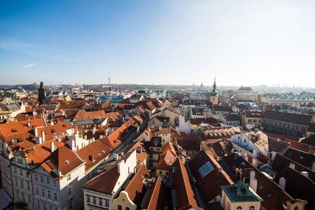 13 November 2016, Prague, Chezh Republic. View of Prague like a point of turistic destinationsの写真素材