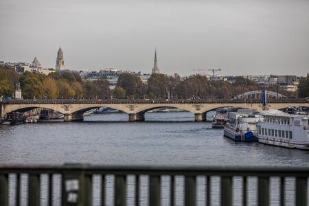 Paris, France - November, 2017 Paris Best Destinations in Europeのeditorial素材