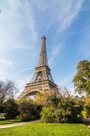 Paris, France - November, 2017. Eiffel tower Paris Best Destinations in Europeのeditorial素材