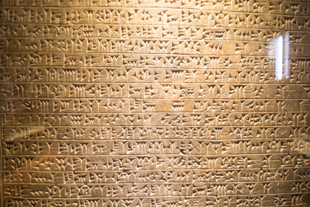 ROME, ITALY - November, 2018: ancient Egyptian pharaoh statues in the Vatican Museumのeditorial素材