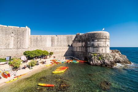 Dubrovnik, Croatia - July 2019 Dubrovnik Old Townのeditorial素材