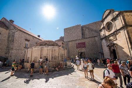 Dubrovnik, Croatia - July 2019 Dubrovnik Old Townのeditorial素材