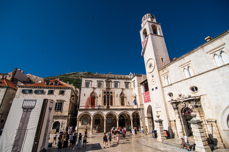 Dubrovnik, Croatia - July 2019 Dubrovnik Old Townのeditorial素材