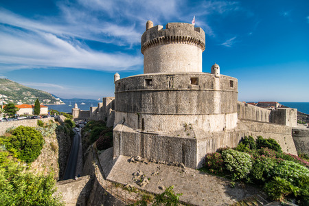 Dubrovnik, Croatia - July, 2019 The main street in Dubrovnikのeditorial素材