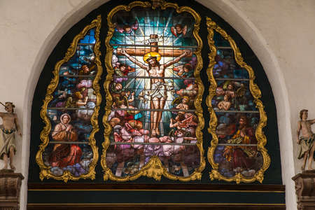 Gdansk, Poland - Jun, 2019: The Long Lane street in Gdansk. Architecture of the old town in Gdanskのeditorial素材