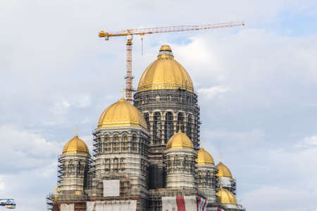 Juny, 2021 - Bucharest, Romania: People's Salvation Cathedral Catedrala Mantuirii Neamului...