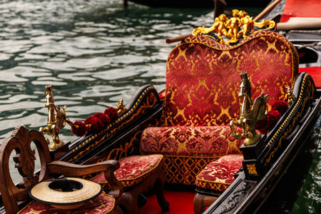 Venice, Italy - September 2024: Walk through one of the most beautiful and vibrant cities in Europeの写真素材