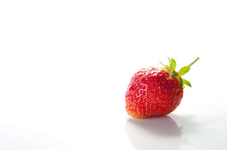 Strawberry cut out.の写真素材