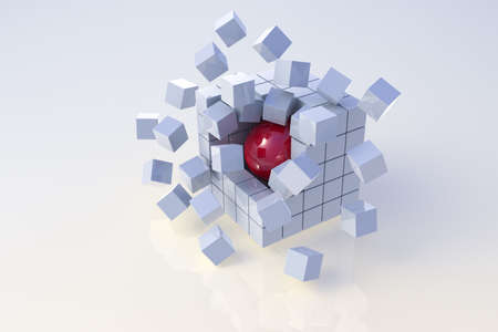 Visually presented symbolic liberationの写真素材