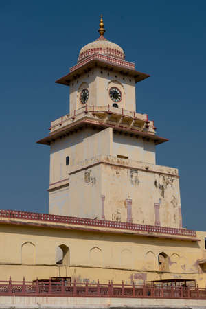 The City palace complex, in the center of Jaipur, also called the Pink City, in Rajasthanのeditorial素材
