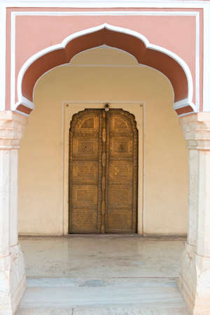 The City palace complex, in the center of Jaipur, also called the Pink City, in Rajasthanのeditorial素材