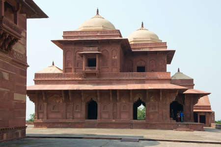 Fatehpur Sikri ancient capital of the  Moghul Emperors, Now an Unesco world heritage site のeditorial素材