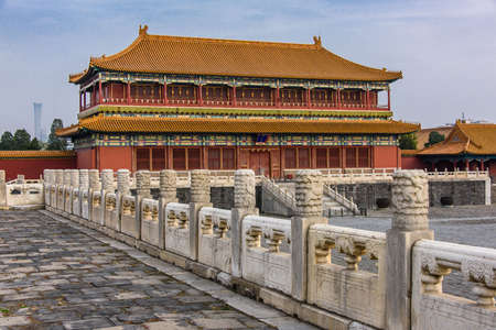 The Forbidden City, great palace complex in Beijing, home of the chinese emperorsのeditorial素材