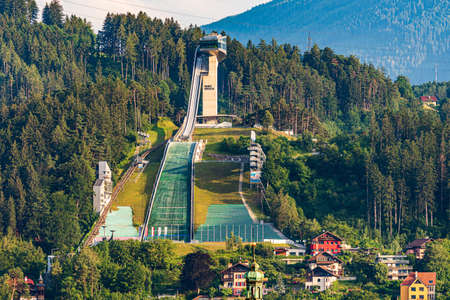 The Bergisel Ski Jump is a ski jumping hill located in Bergisel in Innsbruck, Austria