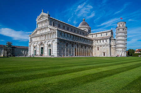 The world famous Piazza dei Miracoliの写真素材