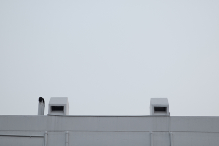 minimal exterior on roof .の写真素材