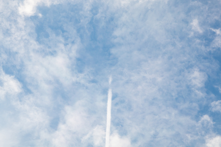 blue sky and white clouds